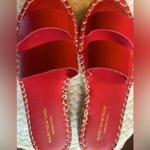 Marc New York Bold Red Women's Sandals